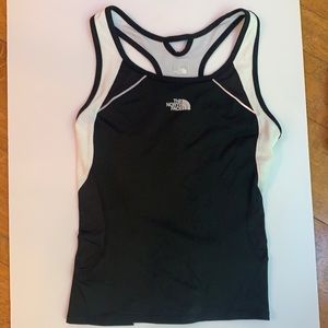 North Face Black & White Flight Series Tank Small